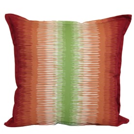 garden treasures red and green striped square throw pillow outdoor decorative pillow - Red Decorative Pillows garden treasures red and green striped square throw pillow outdoor decorative pillow - Red Decorative Pillows