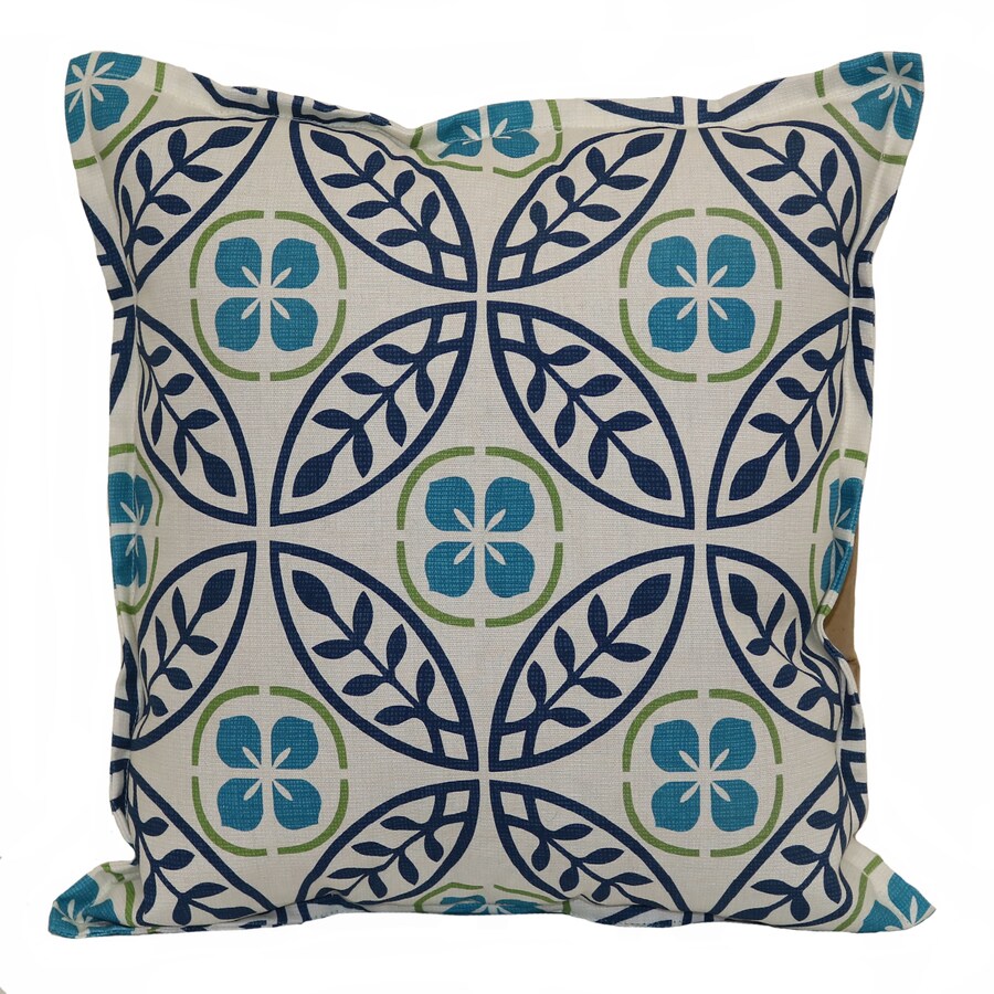 lowes outdoor cushions blue