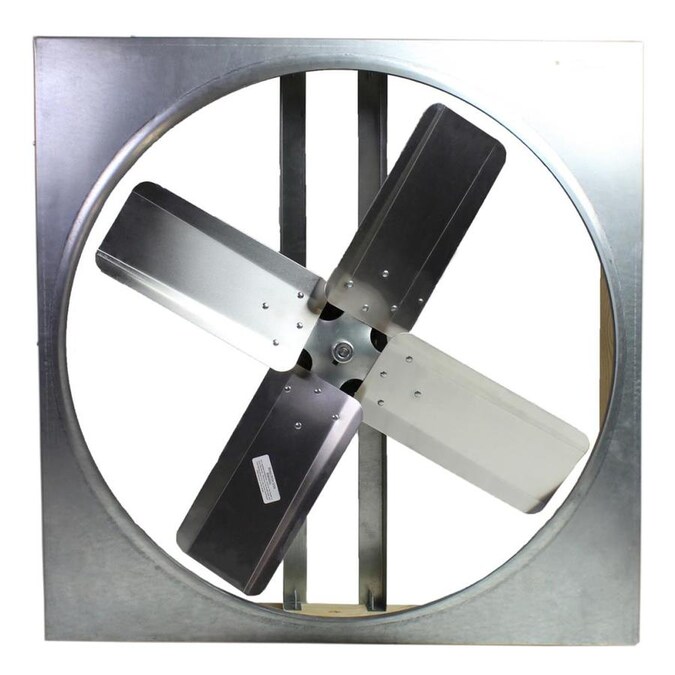 Cool Attic 24in Steel Single Direct Drive Whole House Fan in the Whole House Fans department at
