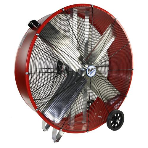 MaxxAir 30in 2Speed Indoor Red Industrial Fan in the Portable Fans department at