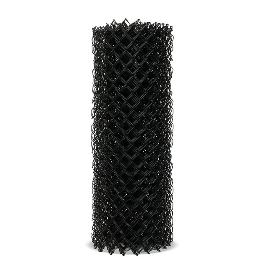(Actual: 50-ft x 4-ft) Vinyl Coated Steel Chain-link Fence Fabric at ...