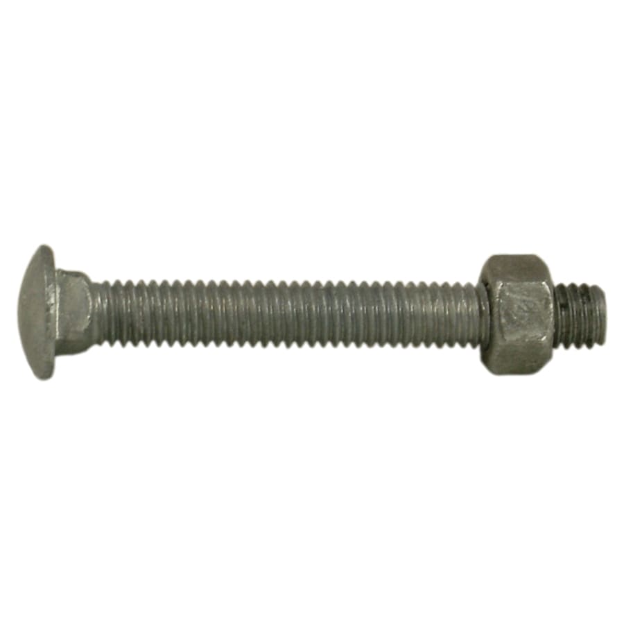  10018 3/8-in x 3-in Galvanized Steel Chain-Link Fence Carriage Bolt
