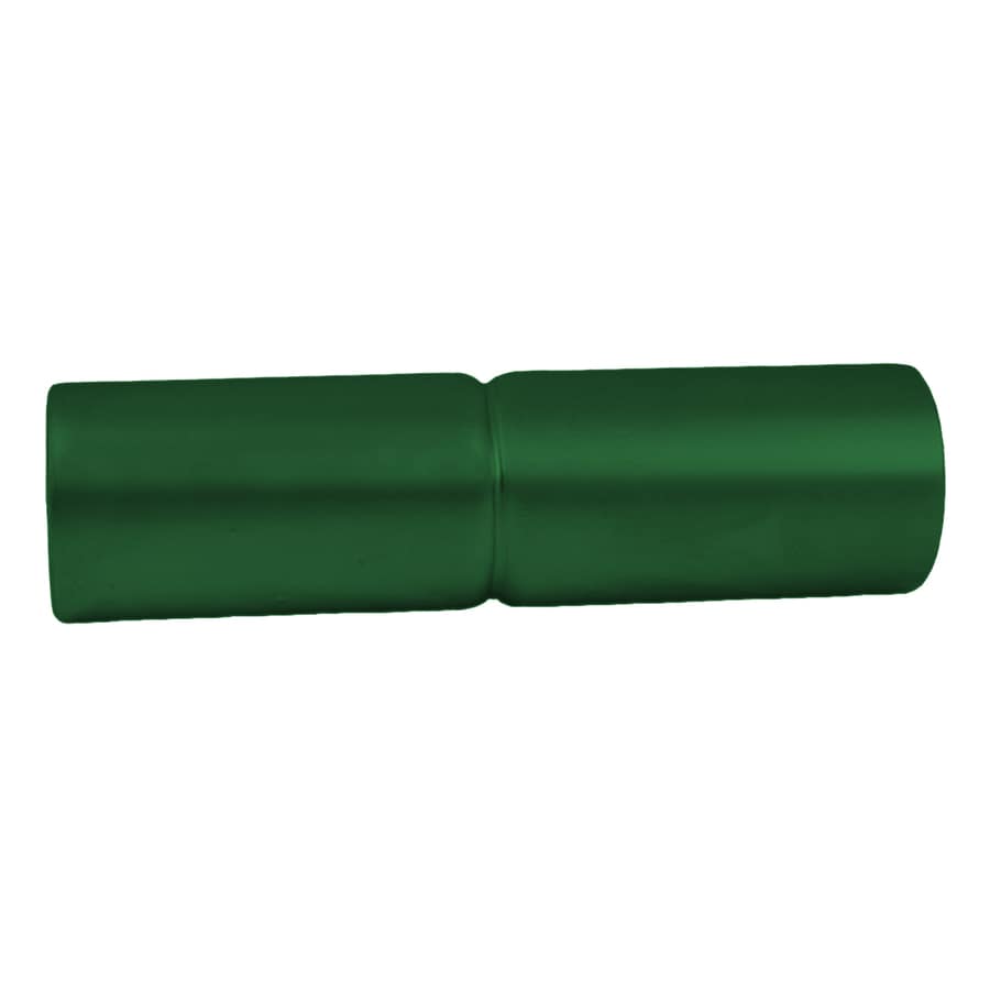  02041GR 1-3/8-in x 6-in Green Galvanized Steel Chain-Link Fence Sleeve