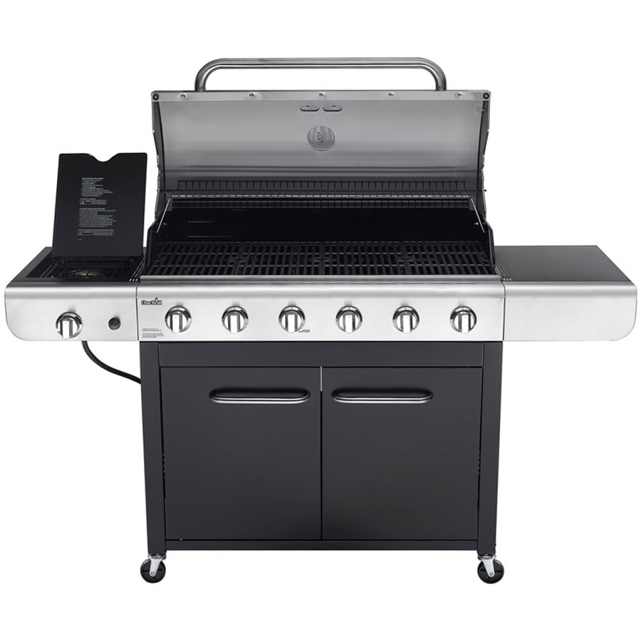 Char Broil Advantage Series Black Stainless 6 Burner Liquid