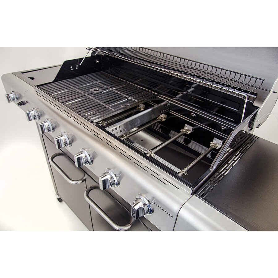 CharBroil Advantage Series Black/Stainless 6Burner Liquid Propane Gas