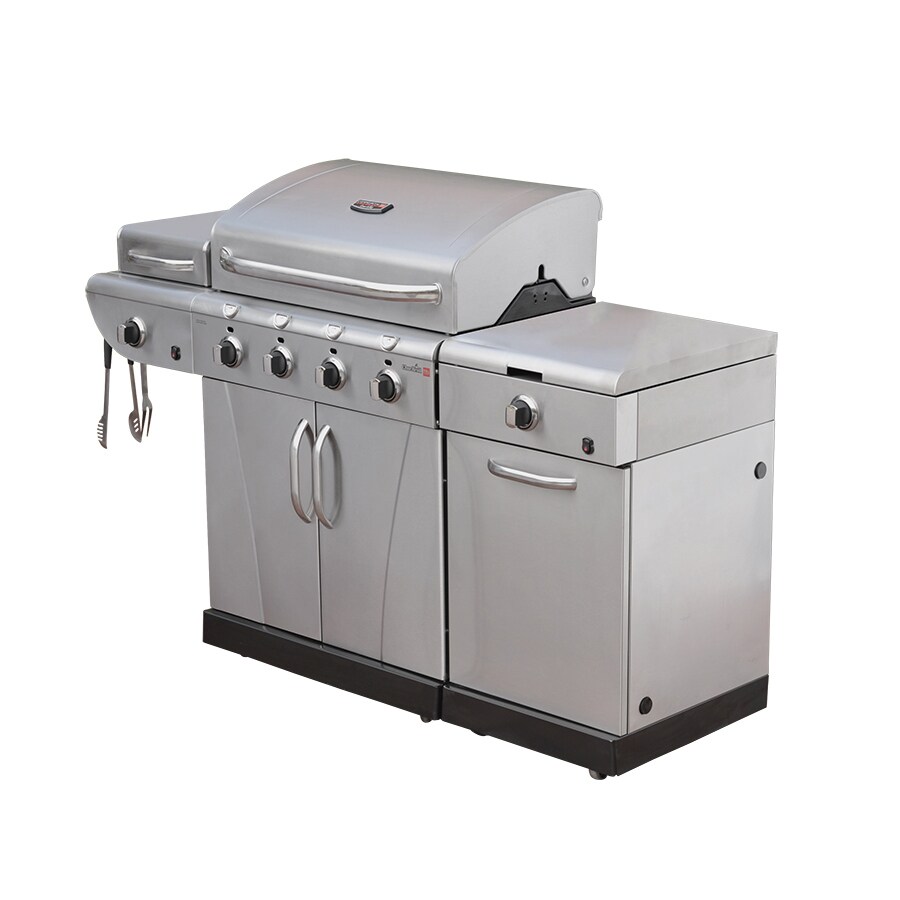 Char Broil Stove Top Steel Grill Cart at Lowes