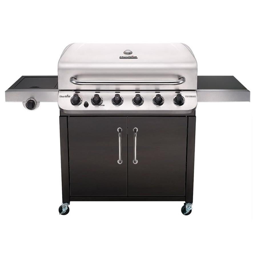 Char Broil Performance Series Black and Stainless Steel 6 Burner