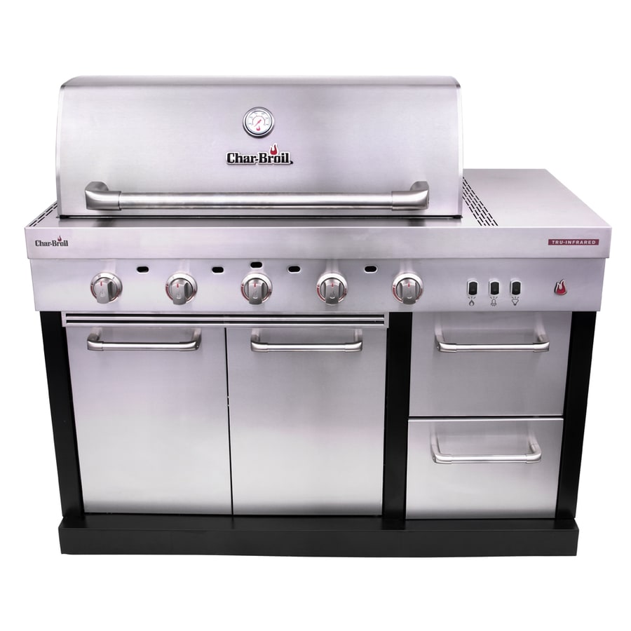 CharBroil Modular Outdoor Kitchen 5Burner Medallion Modular Gas Grill