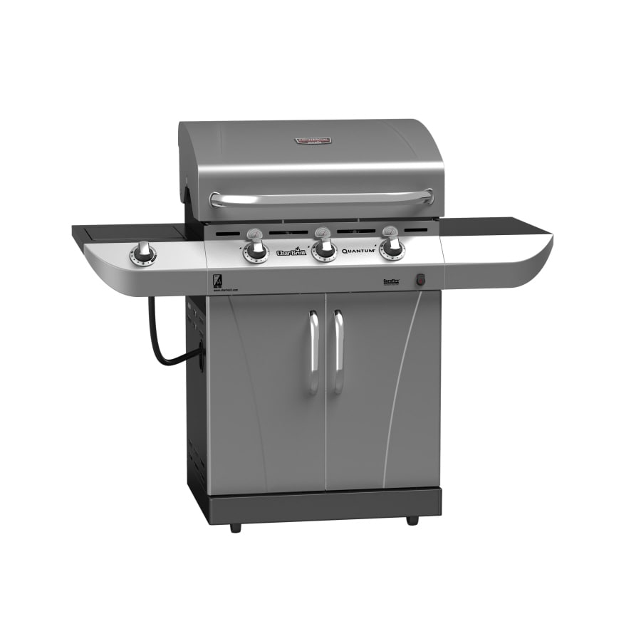 Char-Broil Commercial 3-Burner Both Gas Grill with Side Burner at Lowes.com