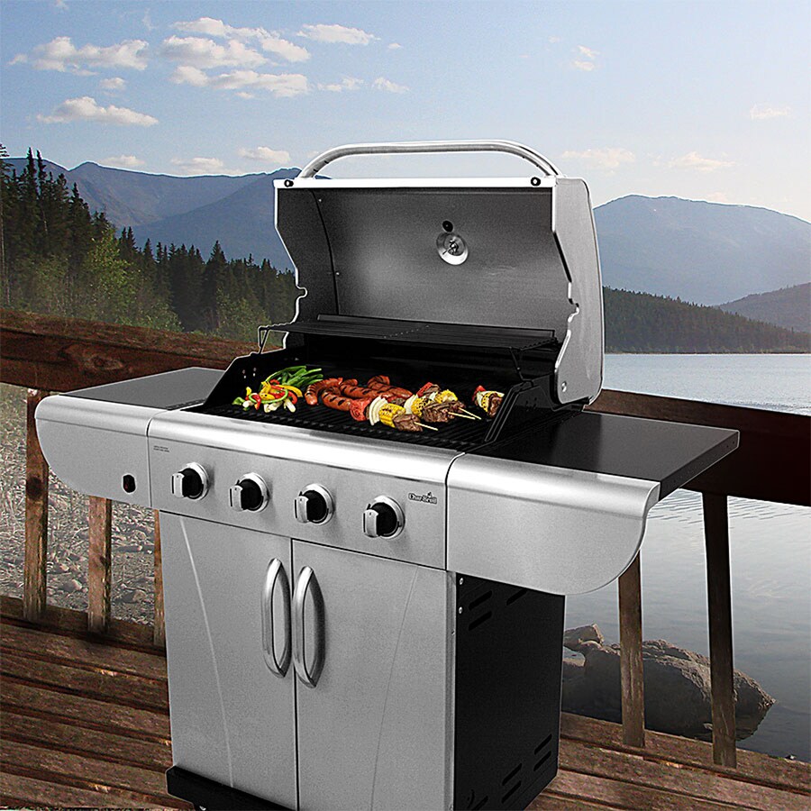 Char broil 4 shop burner gas grill lowes