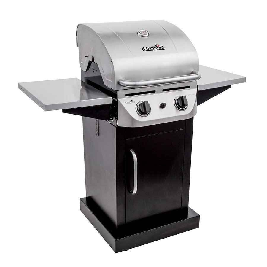 Char-Broil Advantage Black and Stainless 2-Burner (20,000-BTU) Liquid ...