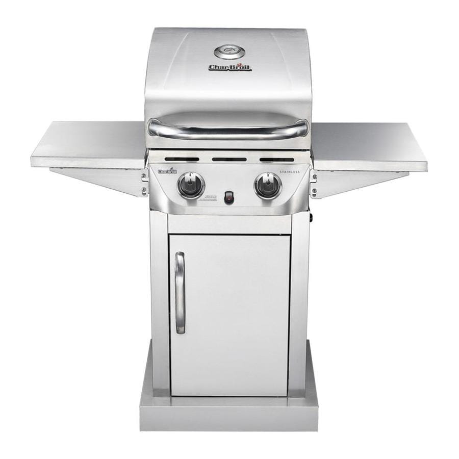 Char Broil Stainless 2 Burner Liquid Propane Gas Grill at Lowes