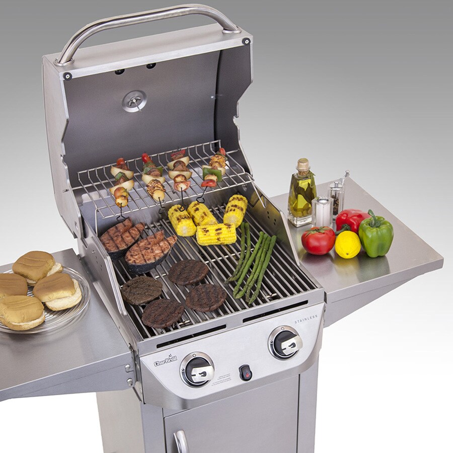 Char Broil Stainless 2 Burner Liquid Propane Gas Grill at Lowes