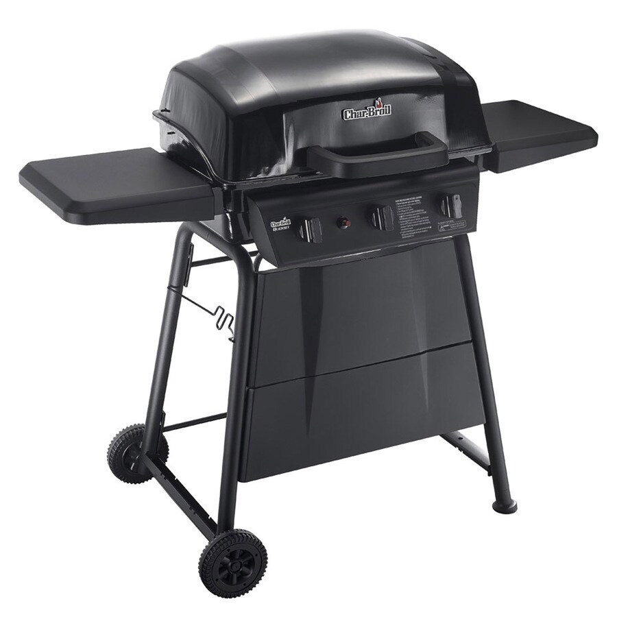 Char Broil Quickset Black 3 Burner Liquid Propane Gas Grill at