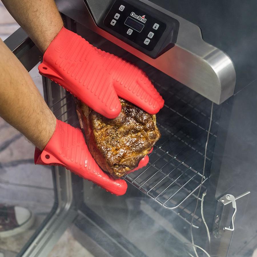 Char Broil Red Silicone Flame Retardant Grill Glove at Lowes