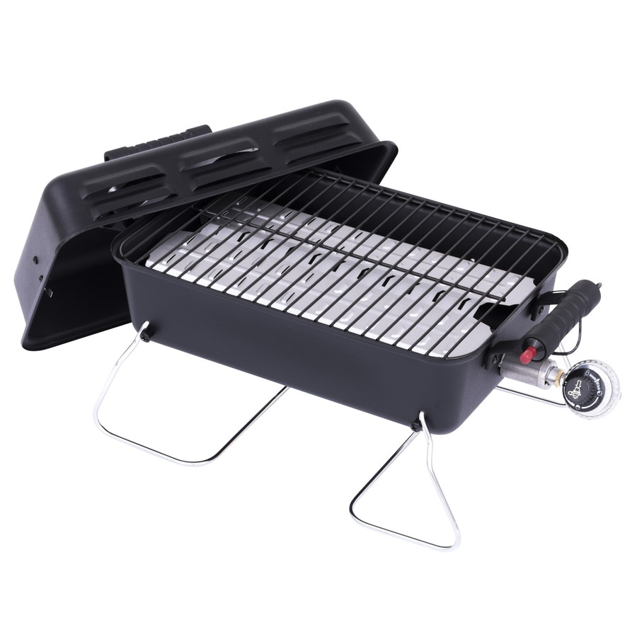 Char-Broil Black 11000-BTU 190-sq in Portable Gas Grill in the Portable ... - 047362562005