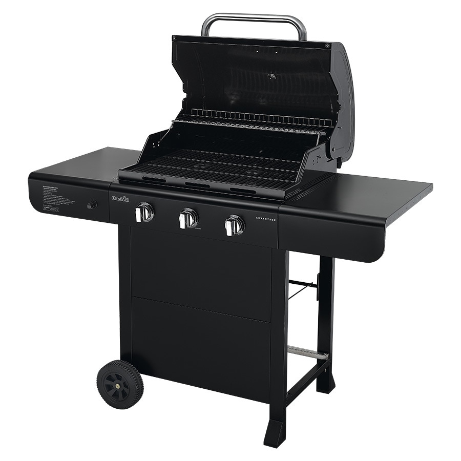 Char Broil Black 3 Burner Liquid Propane Gas Grill at Lowes