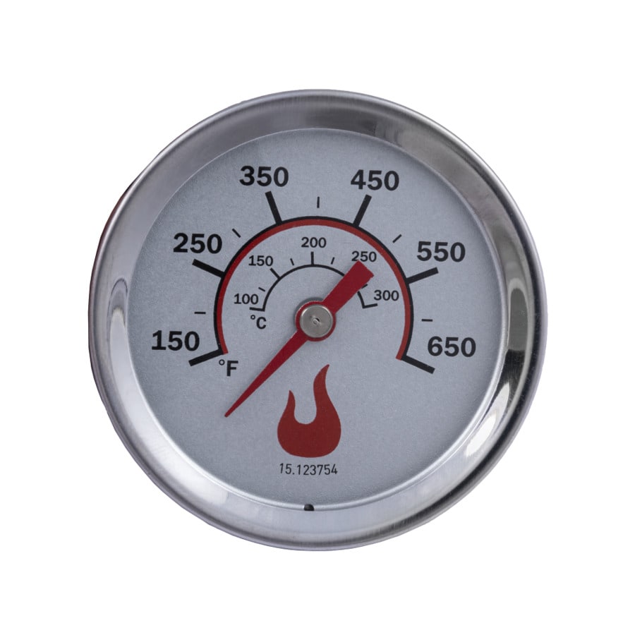 Old Smokey Round Dial Grill Thermometer - 3-in Stainless Steel Gauge - Fits  Most Brands/Models - Heavy Duty Construction - Easy to Install in the Grill  Thermometers department at