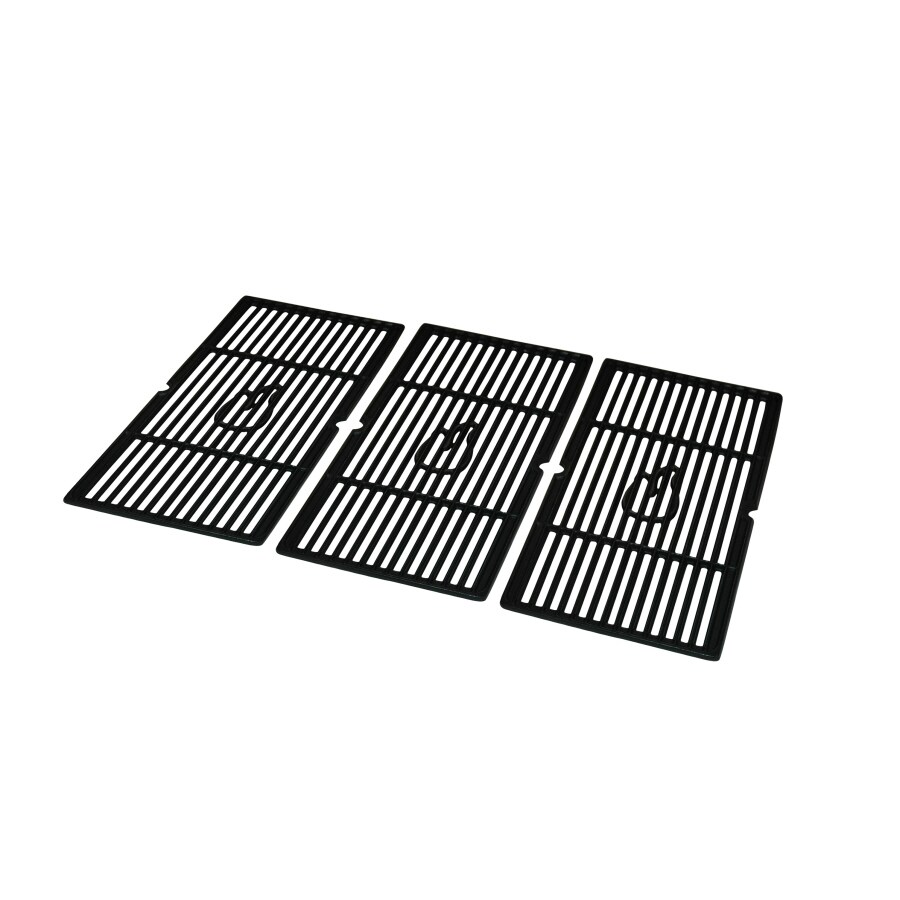 Char Broil 19 in x 11 in 3 Pack Rectangle Cast Iron Cooking Grate