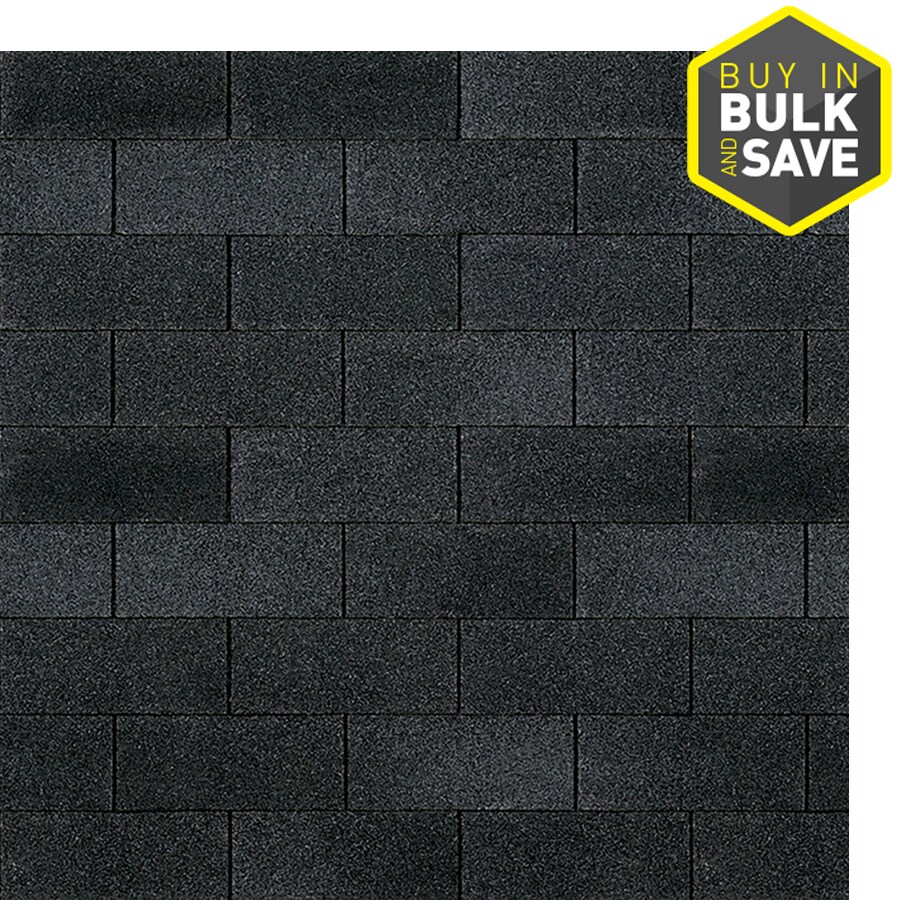 Owens Corning Year Classic Onyx Black 3 Tab Shingles At Lowes Com