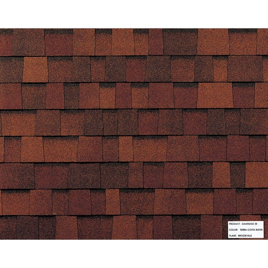 Shop Owens Corning Duration Premium 24 6 Sq Ft Terra Cotta Laminated   047563009514 