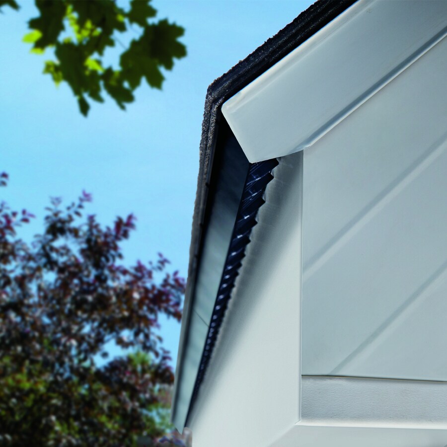 Owens Corning VentSure 48in L Black Plastic Soffit Vent at