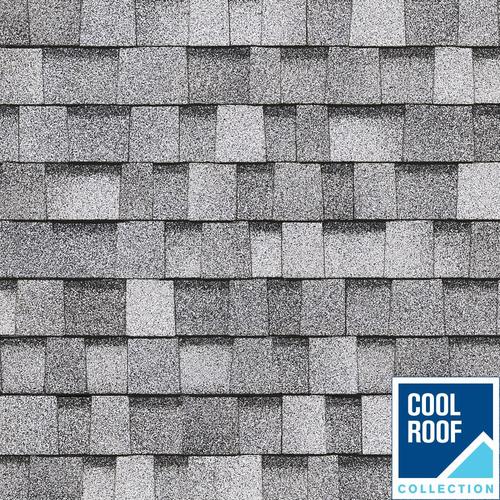Owens Corning TRUDEF DURATION COOL 32.8-sq ft Sierra Gray Laminated Architectural Roof Shingles ...