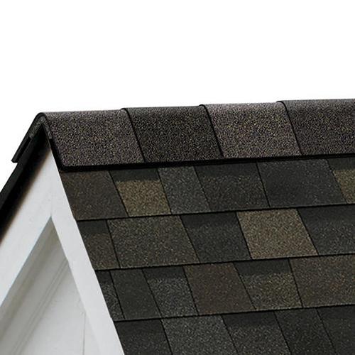 Owens Corning ProEdge 33-lin ft Black Sable Hip and Ridge Roof Shingles ...