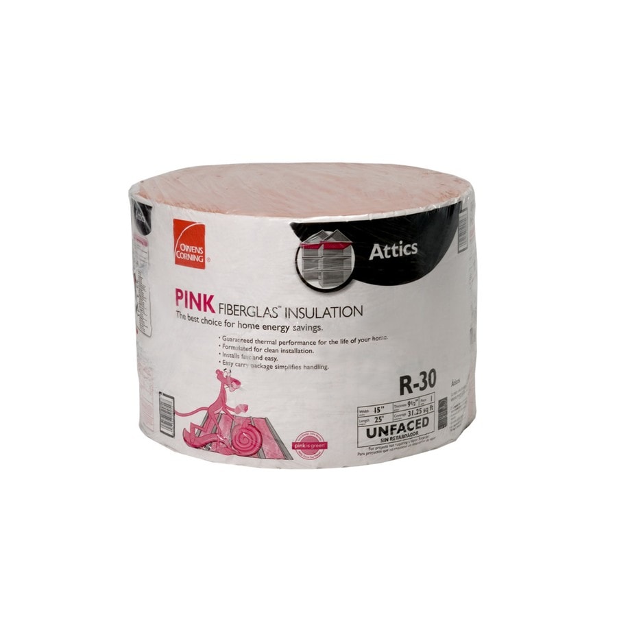 Owens Corning 31 25 Sq Ft R 30 Fiberglass Insulation Brickseek