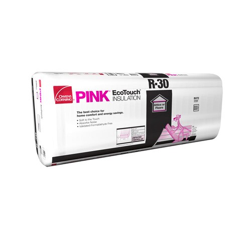 Owens Corning R-30 80-sq Ft Unfaced Fiberglass Batt Insulation (24-in W ...