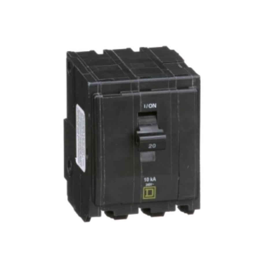 Square D QO 20Amp 3Pole Main Circuit Breaker in the Circuit Breakers