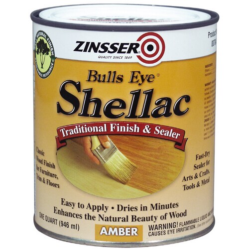 Zinsser Bulls Eye Clear AlcoholBased Shellac (1Quart) in the Sealers department at