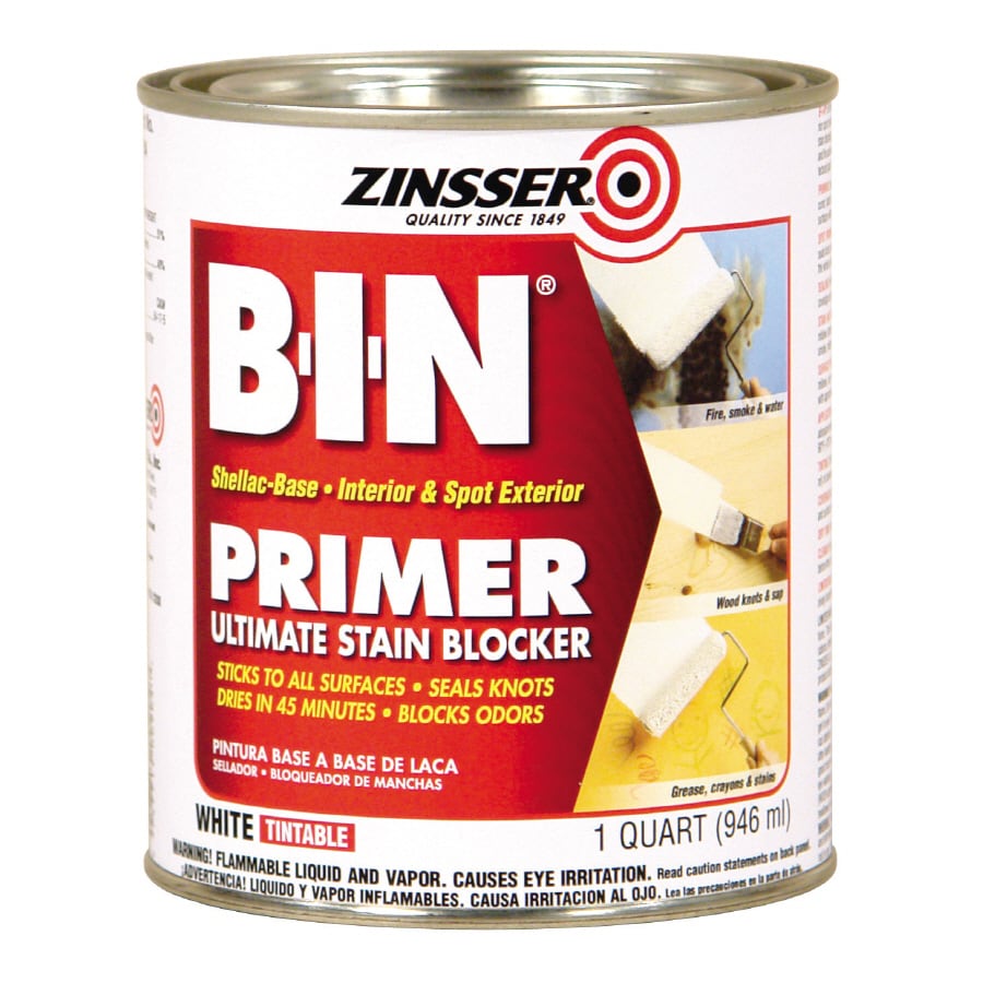 Zinsser B I N Interior Multi Purpose Shellac Wall And Ceiling