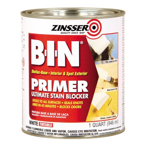 Zinsser BIN Interior MultiPurpose Shellac Wall and Ceiling Primer