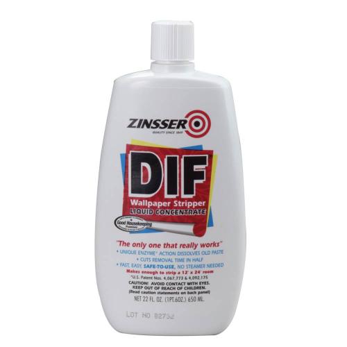 Zinsser 2401 DIF Concentrate Enzyme Action Wallpaper Stripper Gallon:  Wallpaper Removing Chemicals (047719024019-2)