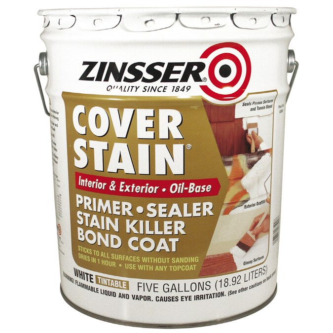 Zinsser Cover Stain Interior/Exterior High Hiding Oil-Based Primer (5