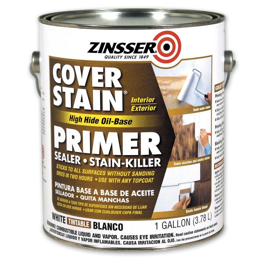 Zinsser Cover Stain Interior Exterior High Hiding Oil Based Wall And