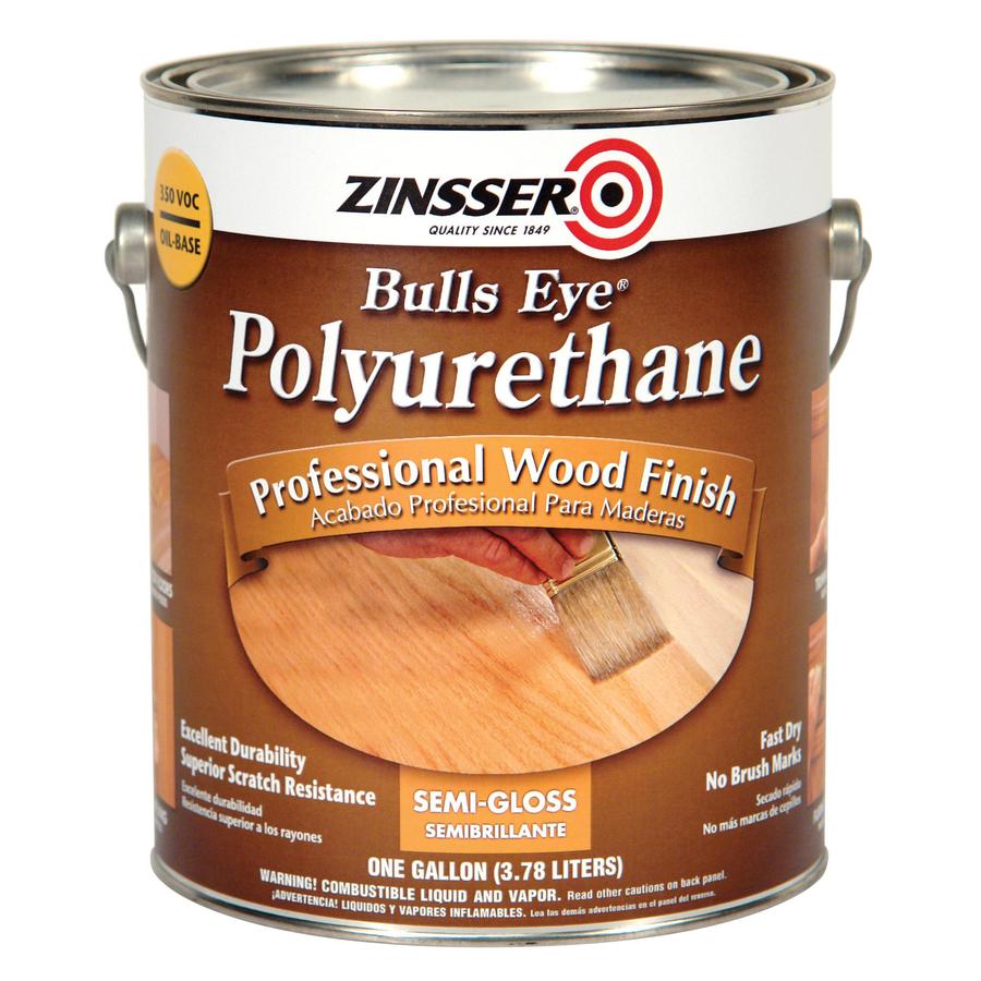 Zinsser Gallon Oil-Base Semi-Gloss Polyurethane Varnish at Lowes.com