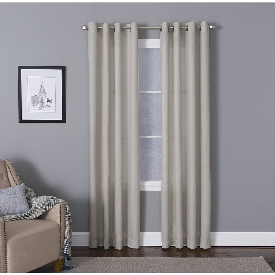 Living Logic Ll Delmar 50 In X 95 In Taupe 95 In Taupe Polyester