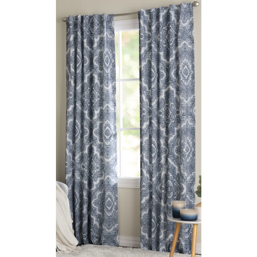Living Logic Ll Harland 42 In X 95 In Blue Pnl 95 In Blue