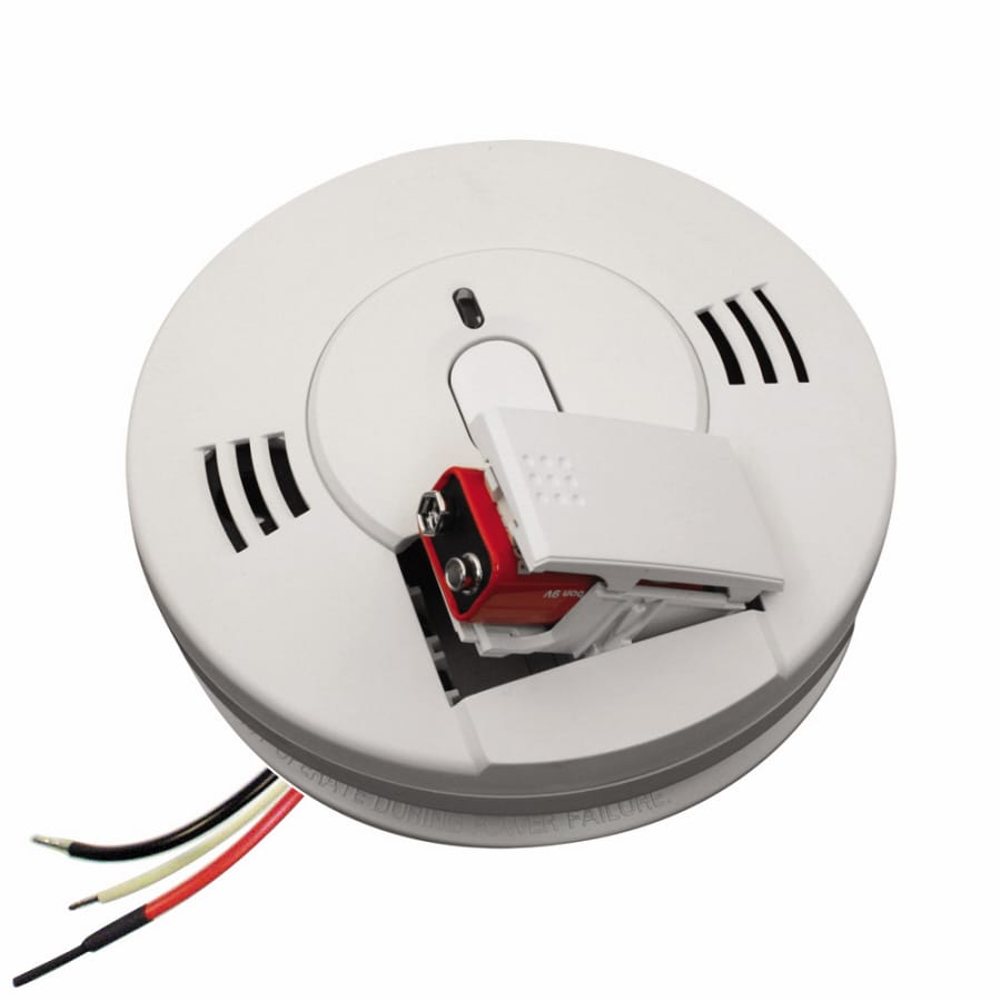 Kidde Ac Hardwired Voice Alert Carbon Monoxide Alarm And Smoke Detector With Battery Back Up In The Carbon Monoxide Detectors Department At Lowes Com