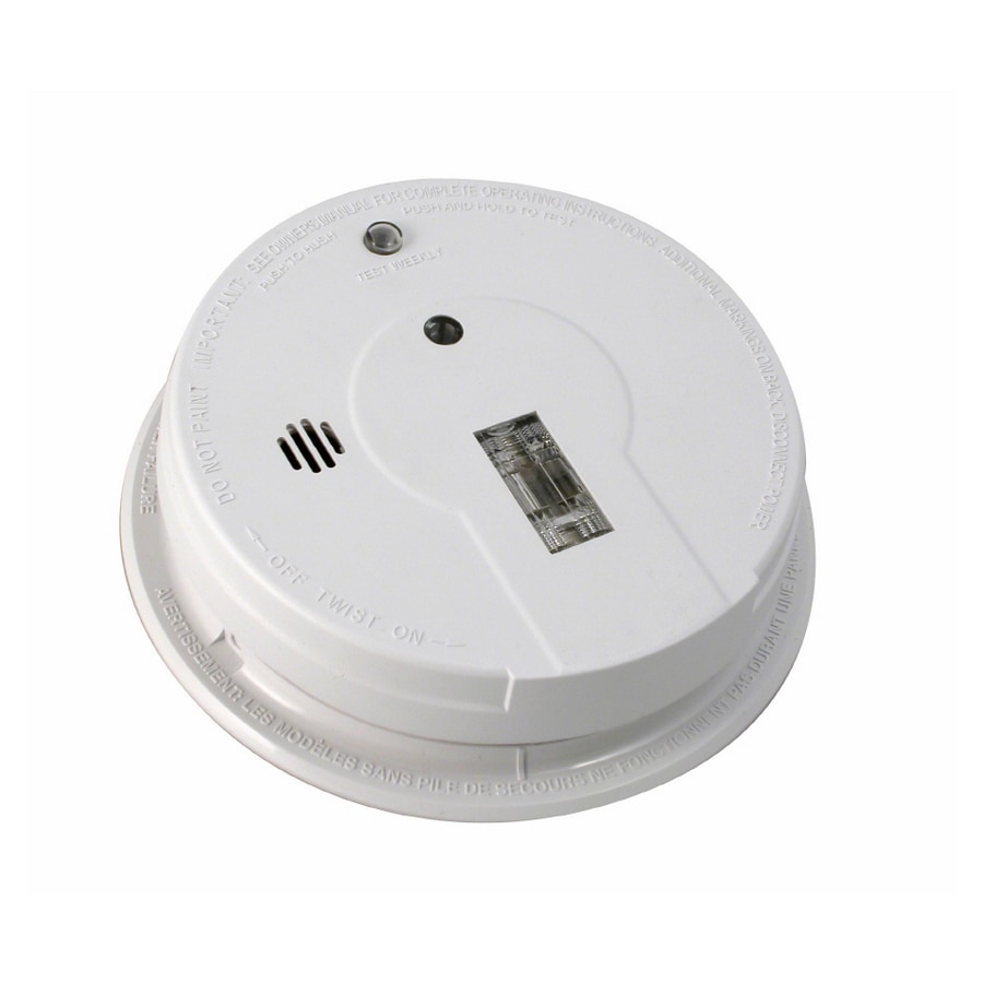 Kidde AC Hardwired 120-Volt Smoke Detector in the Smoke Detectors ...