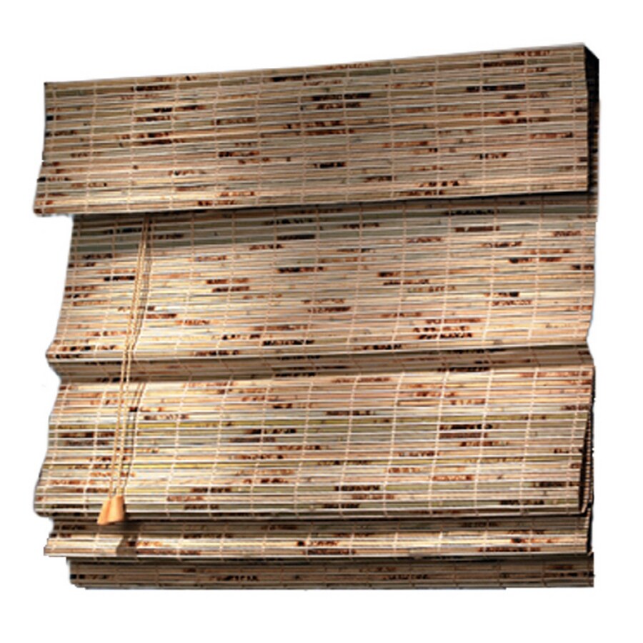 Ambria 31in Light Filtering Corded Natural Roman Shade at