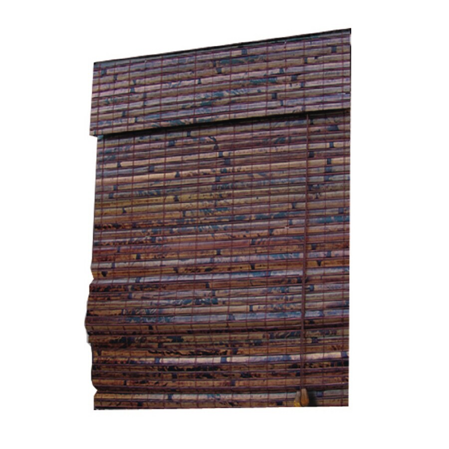 Ambria 71"W x 64"L Roman Shade in the Window Shades department at