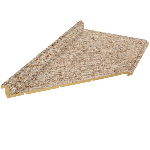 VT Dimensions Wilsonart 8ft Golden Romano Hd Mirage MiterCut Laminate