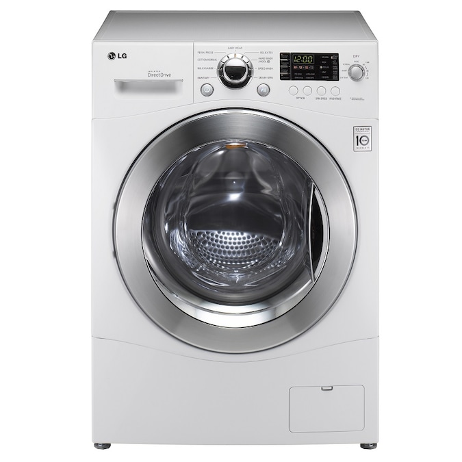 LG 2.3cu ft Ventless Combination Washer and Dryer (White) in the All