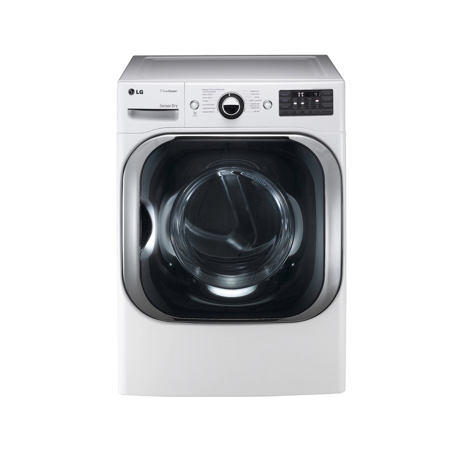 lg-9-cu-ft-stackable-electric-dryer-with-steam-cycle-white-in-the