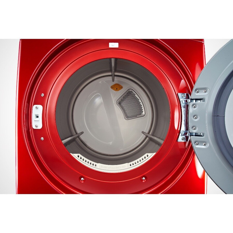 DLEX3250R  LG 7.3 cu. ft. Electric Dryer - Wild Cherry Red