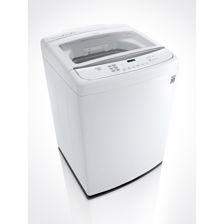 LG High Efficiency Steam Cycle Impeller Top-Load Washer (White