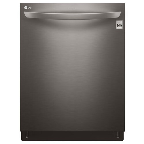 LG 46Decibel Builtin Dishwasher (FingerprintResistant Black Stainless Steel) 24 Inch